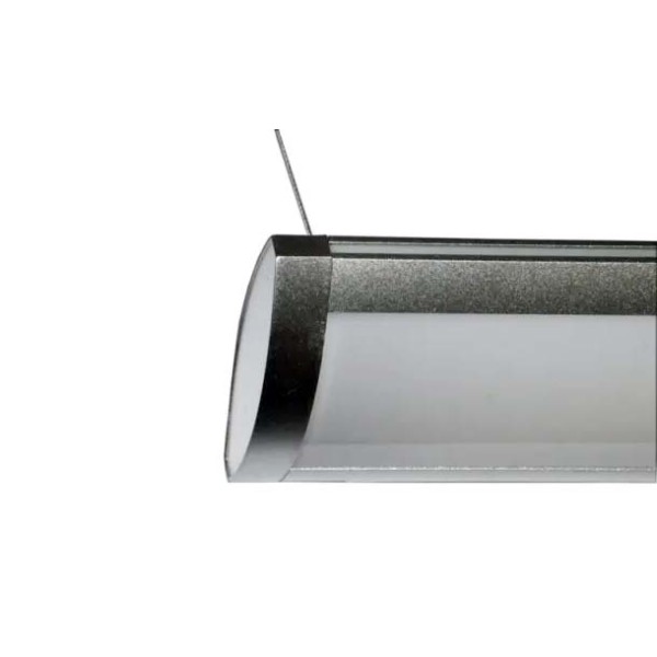 Achestan linearna ovjesna svjetiljka srebrna 40W 3500lm IP40 PF 0.9 3000K