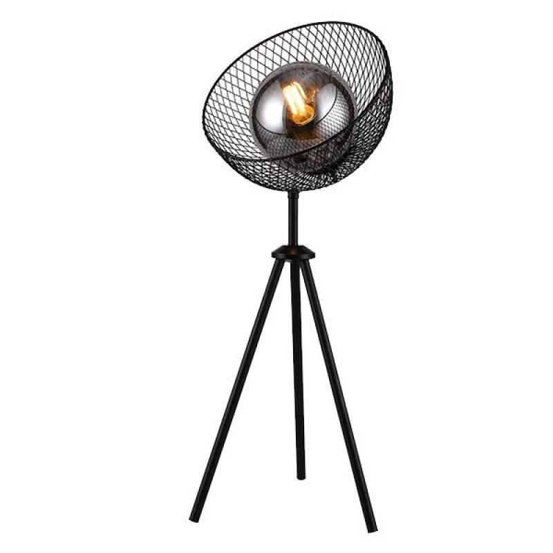 ADONIS STOLNA LAMPA 1XE27 CRNA