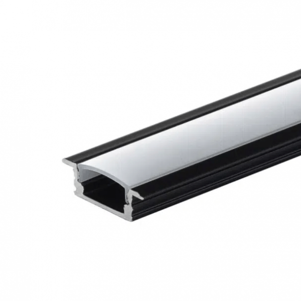 Aluminijski profil crni za LED traku ugr...