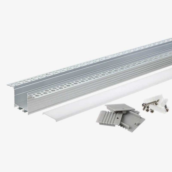 Aluminijski profil ugradbeni opalno bijeli difuzor 2 metra 72x35x35x31 mm Aluminijski profili OT5123 - iDEAL LED | Led žarulje - LED rasvjeta iDEAL LED | Led žarulje - LED rasvjeta Aluminijski profil ugradbeni opalno bijeli difuzor 2 metra 72x35x35x31 mm