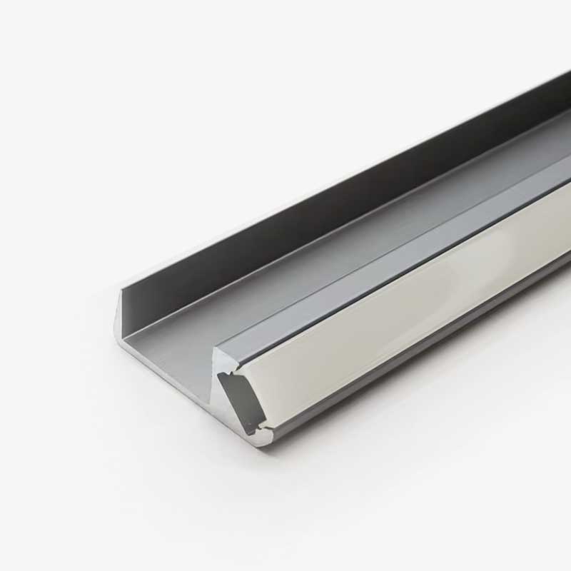Aluminijski profil za LED trake ugradnja na police 20.6 x 17.9 x 11