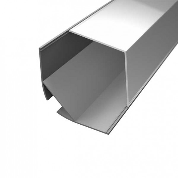 Aluminijski profil za LED traku mliječni KUTNI 30mm x 20,2mm – 2m