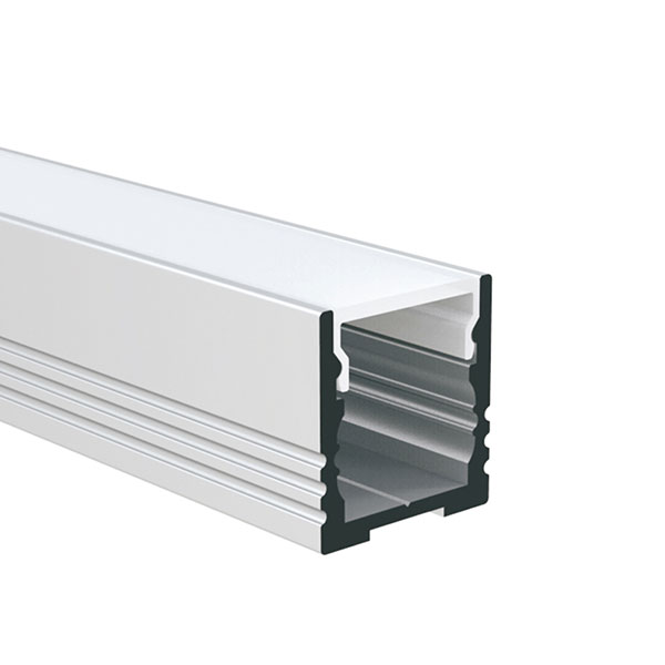 Aluminijski profil za LED traku nadgradni opalno bijeli difuzor 2 metra 7.8 x 9.00 x 5.0 mm