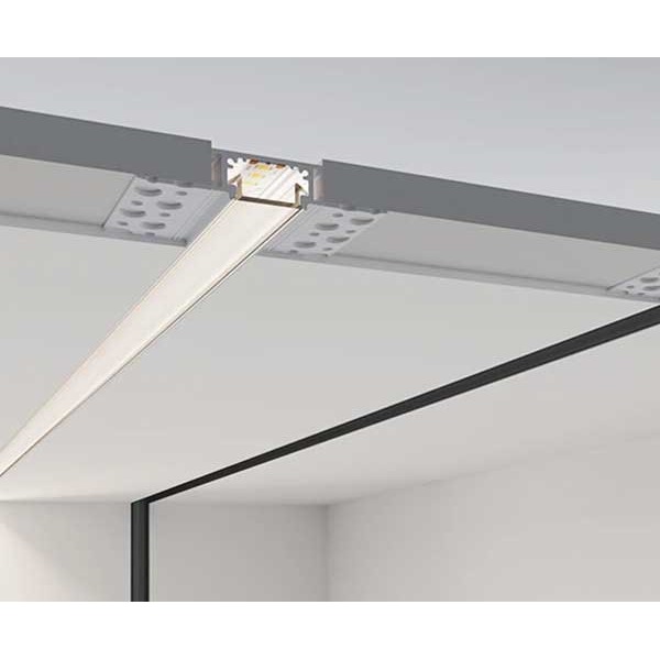 Ugradbeni aluminijski profil za LED traku ugradbeni opalno bijeli difuzor 2 metra 96.00 x 50.00 x 45.70 x 20.00 mm