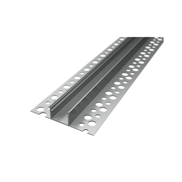 Ugradbeni/podni aluminijski profil za LED traku opalno bijeli difuzor 2 metra 57.3x17.26x14.80