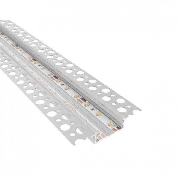 Aluminijski profil za LED traku ugradbeni 2m DP65