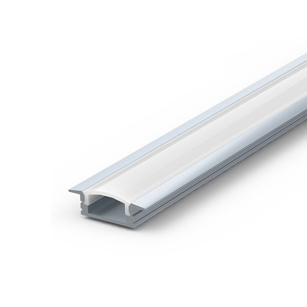 Aluminijski profil za LED traku ugradbeni 2m