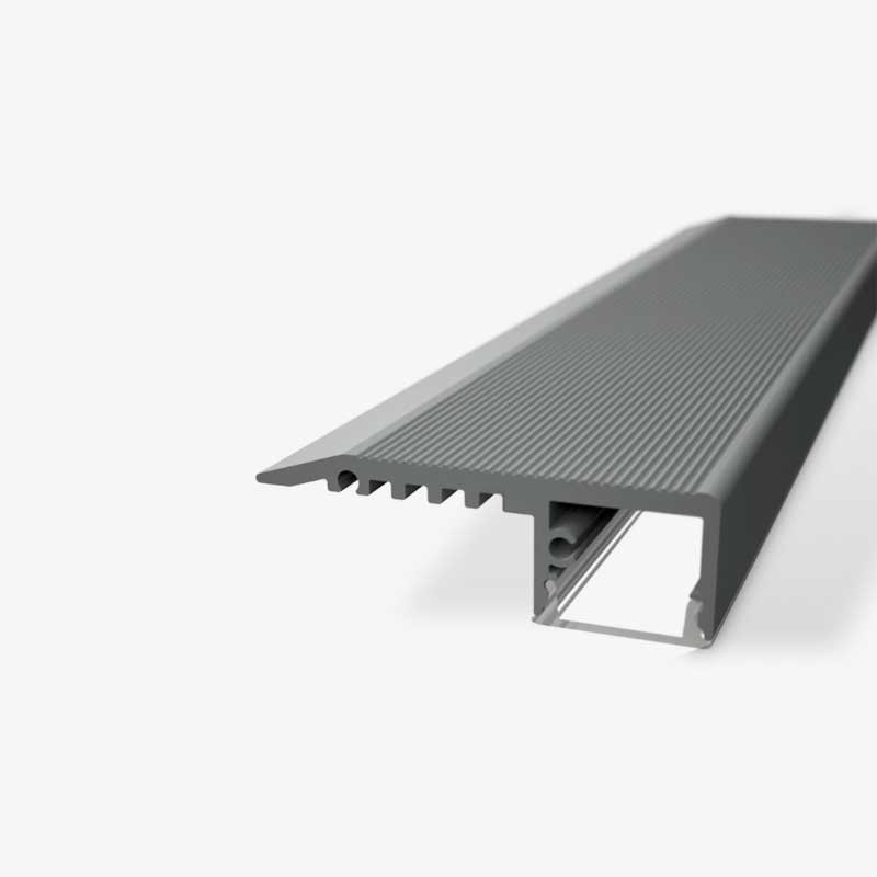 Aluminijski profil za LED traku ugradnja na stepenice47 x 14 x 14.20 mm