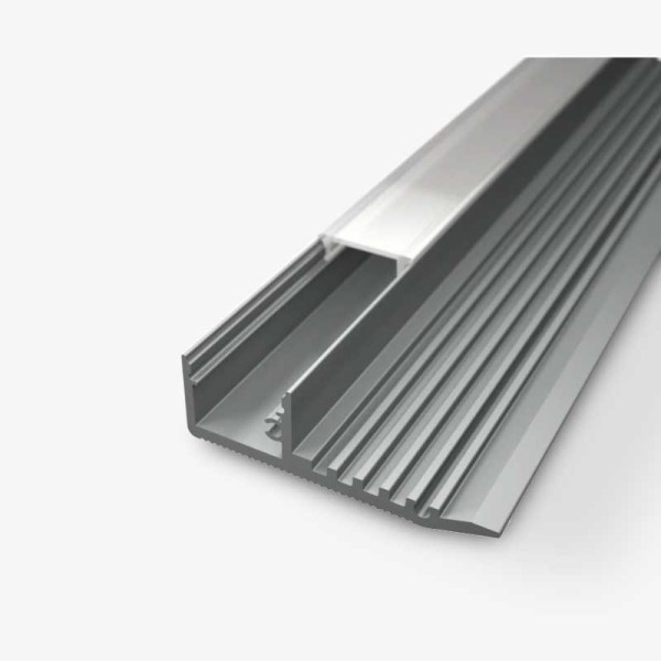 Aluminijski profil za LED traku ugradnja na stepenice47 x 14 x 14.20 mm Aluminijski profil za LED traku ugradnja na stepenice47 x 14 x 14.20 mm