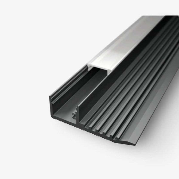Aluminijski profil za LED traku ugradnja na stepenice47 x 14 x 14.20 mm Aluminijski profil za LED traku ugradnja na stepenice47 x 14 x 14.20 mm