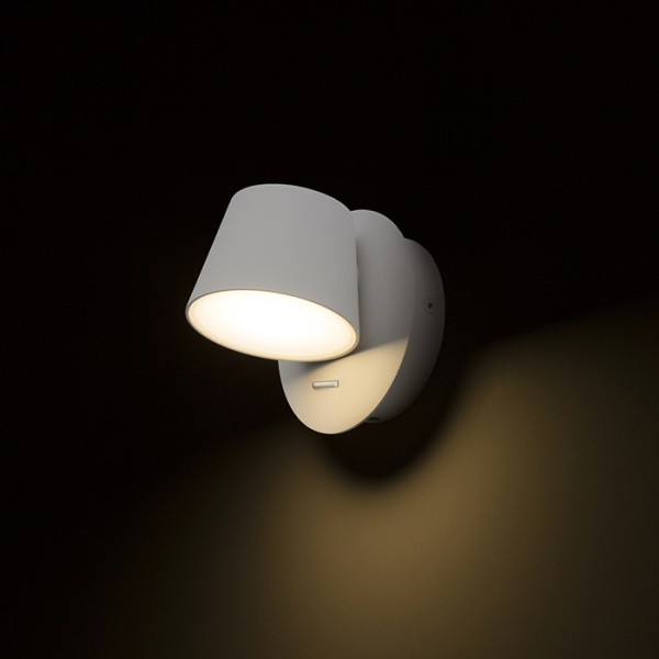 AMADEUS LED  zidna svjetiljka 230V LED 6W 100° 3000K LED unutarnja rasvjeta - iDEAL LED | Led žarulje - LED rasvjeta iDEAL LED | Led žarulje - LED rasvjeta
