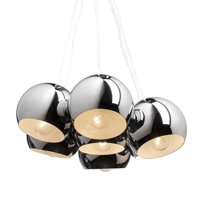 ASTROMET KROM visilica 230V LED 7xE27