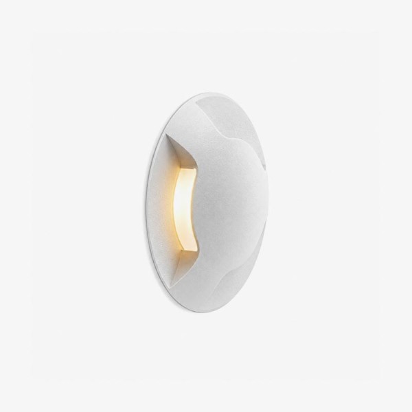 Bijela gradbena zidna LED svjetiljka KICK III 3W 150 lm IP54 - trostrano osvjetljenje Bijela gradbena zidna LED svjetiljka KICK III 3W 150 lm IP54 - trostrano osvjetljenje