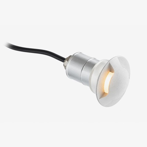 Bijela gradbena zidna LED svjetiljka KICK III 3W 150 lm IP54 - trostrano osvjetljenje Bijela gradbena zidna LED svjetiljka KICK III 3W 150 lm IP54 - trostrano osvjetljenje