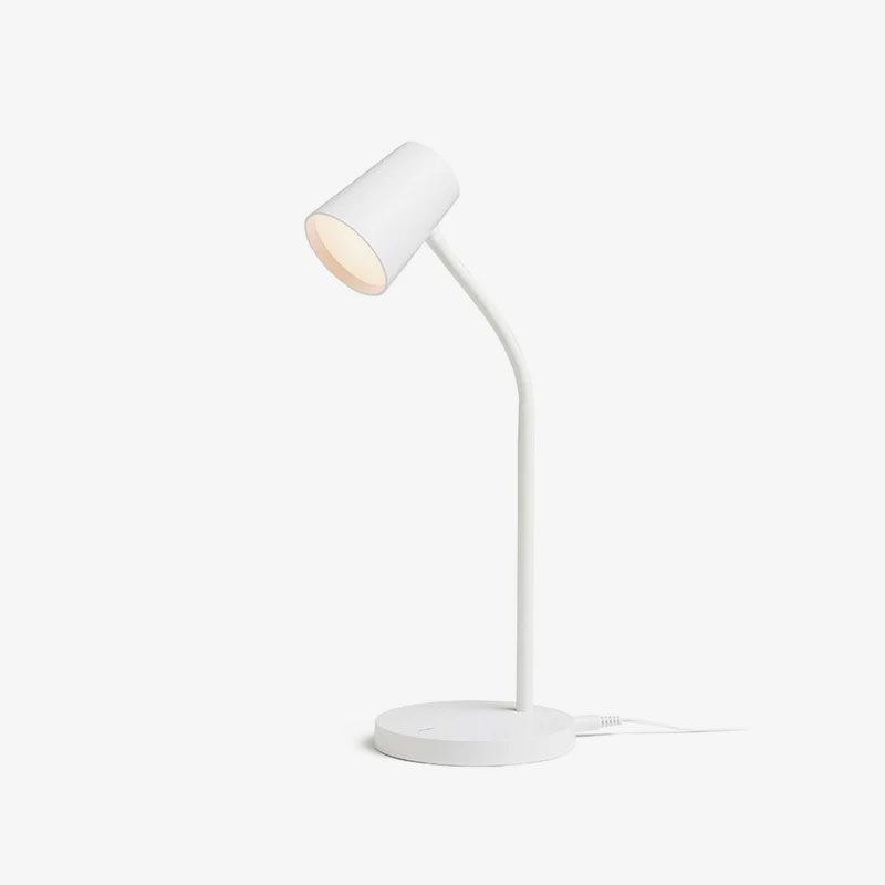 Bijela stolna dimabilna LED svjetiljka 4.5W Verina