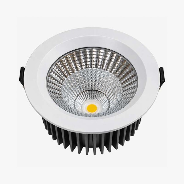 Bijela ugradbena LED svjetiljka 30W 3000lm Citizen CRI>90 UGR19 IP65