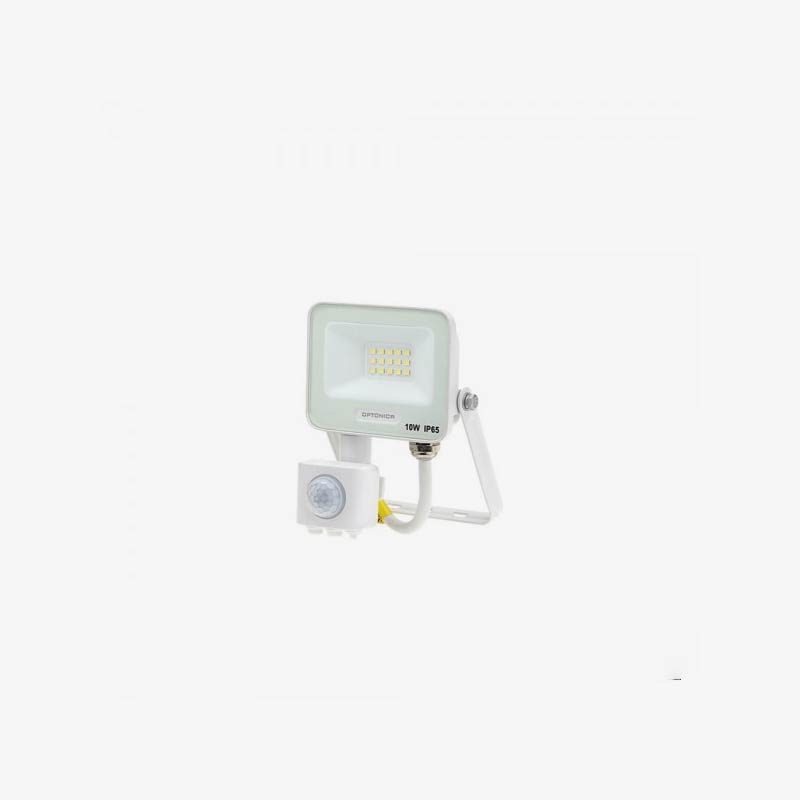 Bijeli LED reflektor 20W 1800 lm s PIR senzorom pokreta