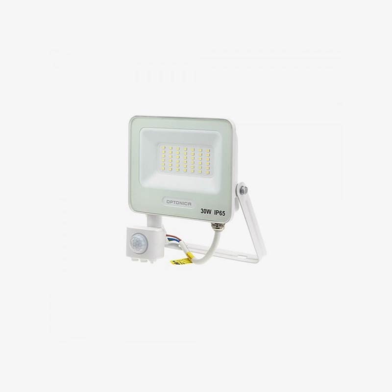 Bijeli LED reflektor 30W 2700 s PIR senzorom pokreta