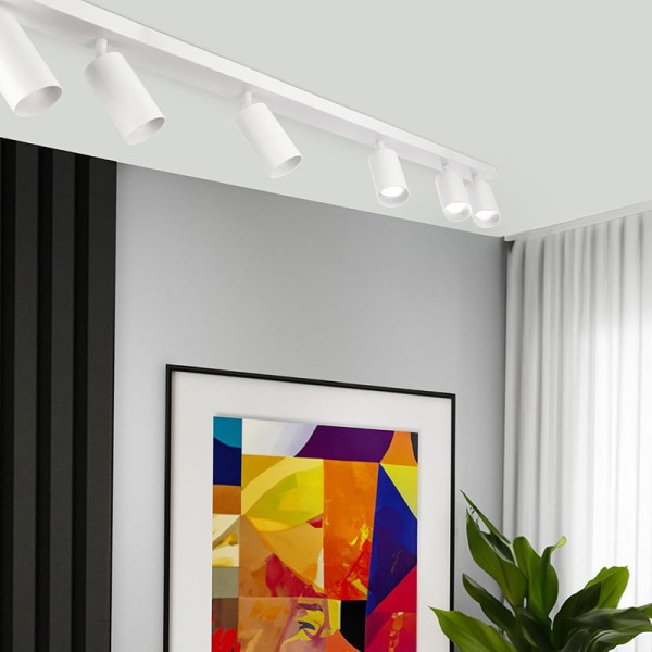 Bijeli nadgradni LED Spotlight Fargo 6xGU10 Bijeli nadgradni LED Spotlight Fargo 6xGU10