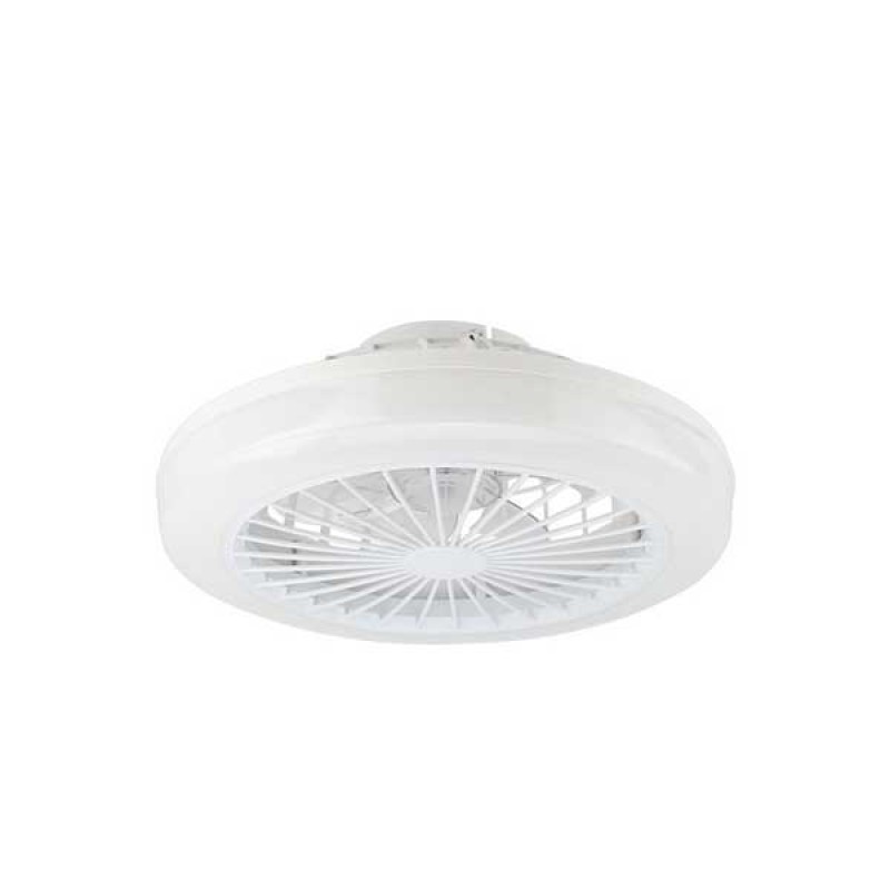 Bijeli stropni ventilator 3000-4000-6000K s daljinskim upravljačem
