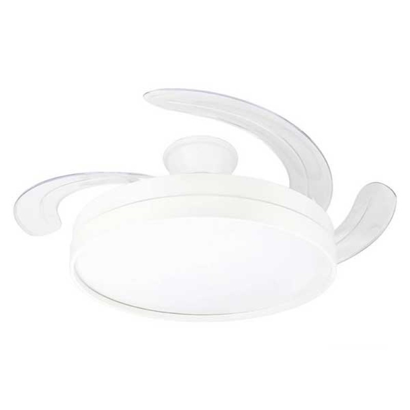 Bijeli stropni ventilator 36W 3000-4000-6000K s daljinskim upravljačem