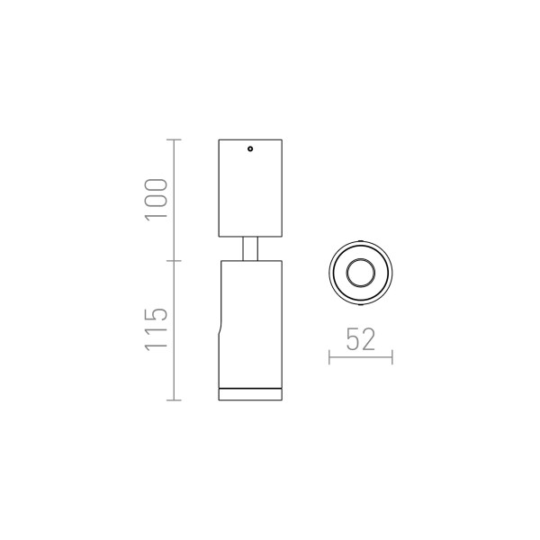 BOGARD LED  stropni reflektor 230V LED 5W 90° 3000K 500lm LED unutarnja rasvjeta - iDEAL LED | Led žarulje - LED rasvjeta iDEAL LED | Led žarulje - LED rasvjeta