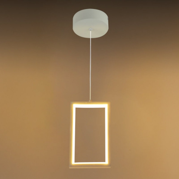 Četvrtasta LED visilica 4W 320 lm 3000K