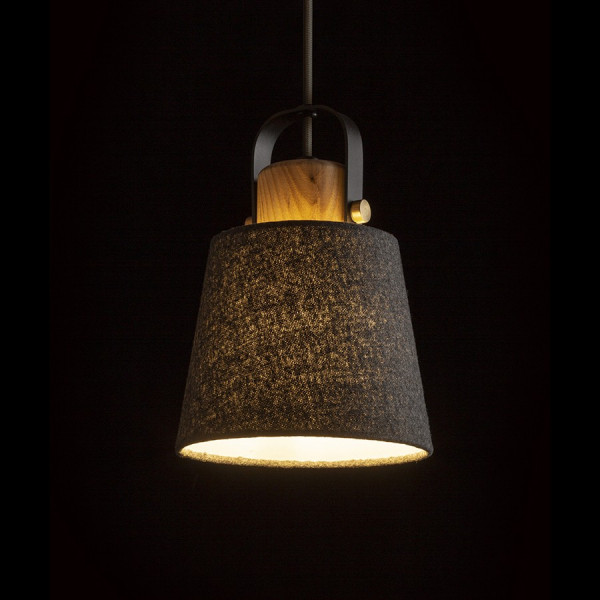 CHOUPETTE Viseća ukrasna svjetiljka s tekstilnim sjenilom 230V E27 15W