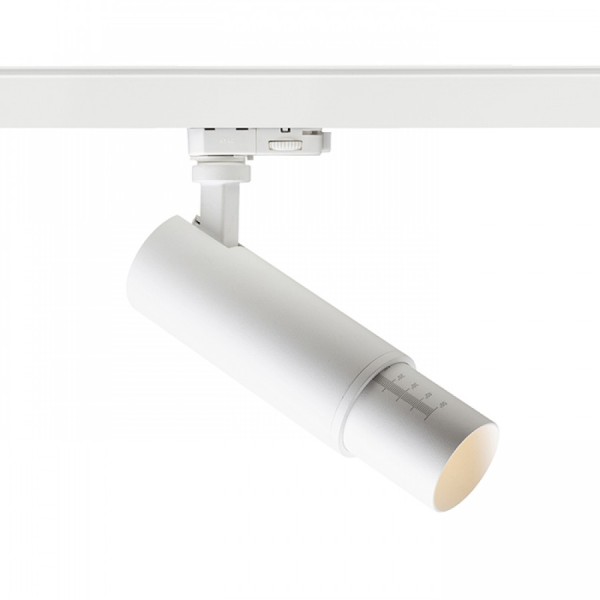 Cilindrični reflektor Optimus za 3F tračnu šinu 230V LED GU10  10°-50°