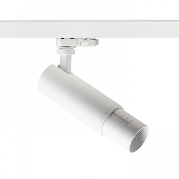 Cilindrični reflektor Optimus za 3F tračnu šinu 230V LED GU10  10°-50°