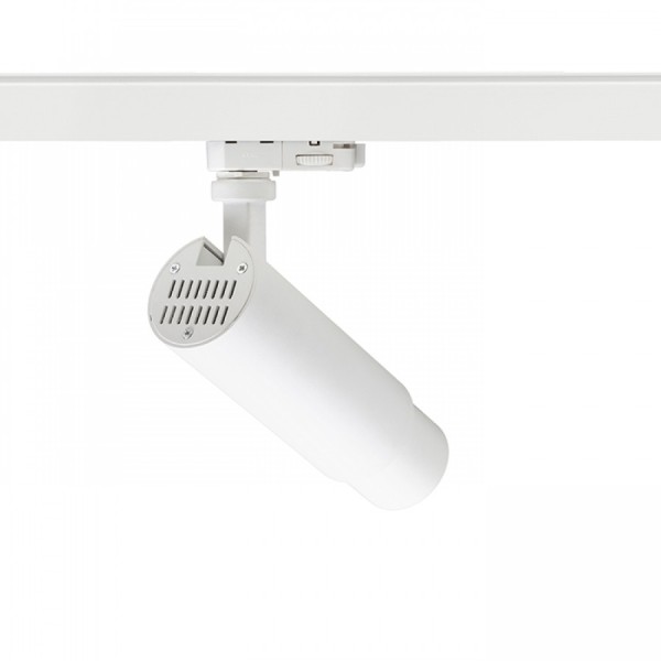 Cilindrični reflektor Optimus za 3F tračnu šinu 230V LED GU10  10°-50°