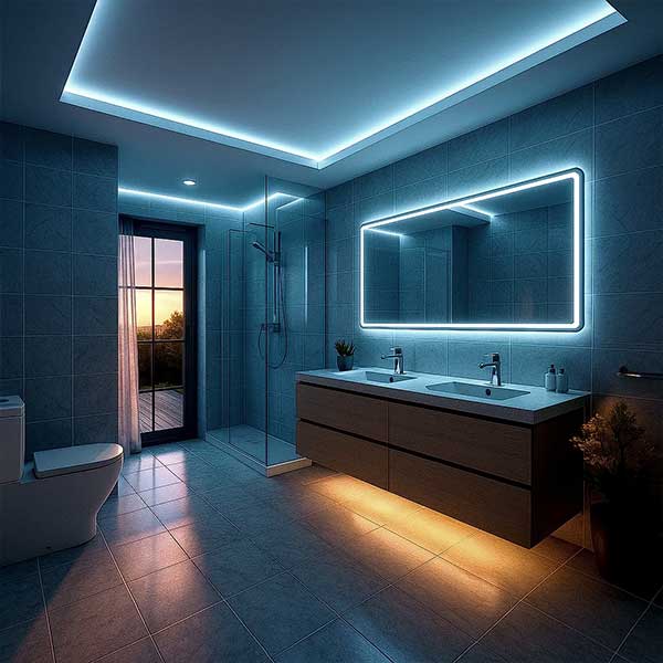 COB LED traka 220V 10W/m 360 SMD/m IP65 850 lm/m