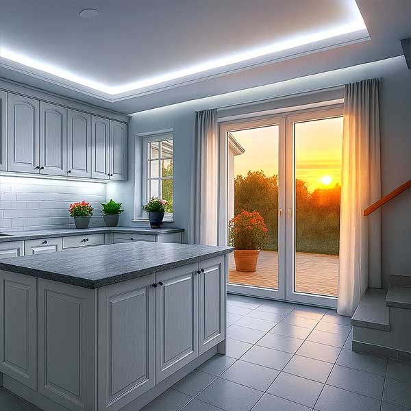 COB LED traka 220V 10W/m 360 SMD/m IP65 850 lm/m