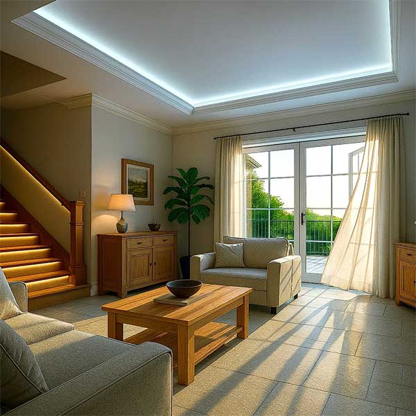 COB LED traka 220V 10W/m 360 SMD/m IP65 850 lm/m