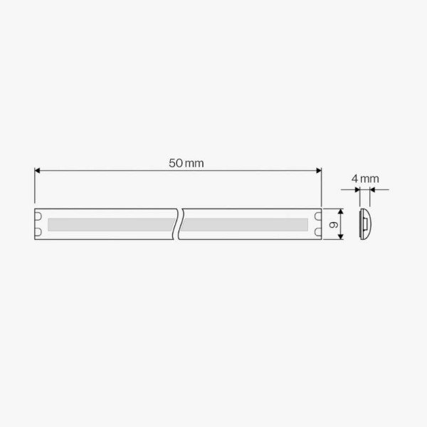 COB LED traka 220V 10W/m 360 SMD/m IP65 850 lm/m