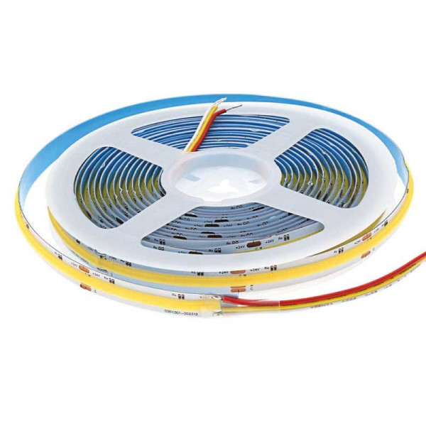 COB LED traka 24V DC 8W/m  384 chip/m IP20 - 5 metara