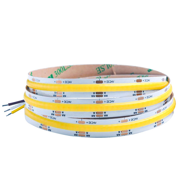 COB LED traka 24V DC 8W/m  384 chip/m IP20 - 5 metara