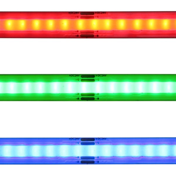 COB RGB LED traka 24V 14 W/m 576 SMD/m IP20 - Kolut 5 metara