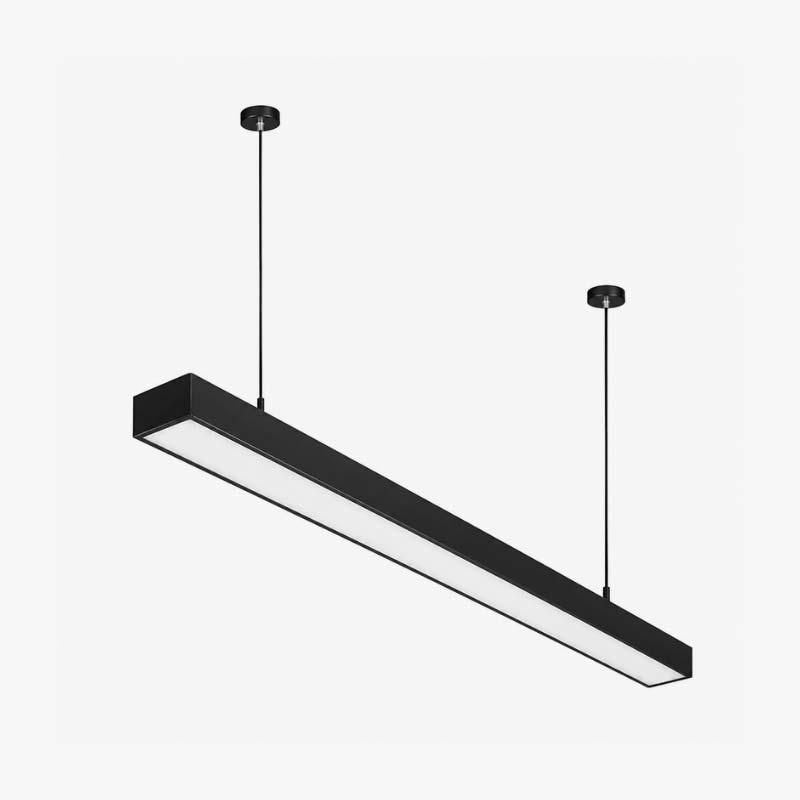 Crna linerana ovjesna svjetiljka 12W 960 lm 600 mm 4000K Cynideco