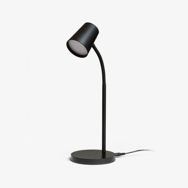 Crna stolna dimabilna LED svjetiljka 4.5W Verina