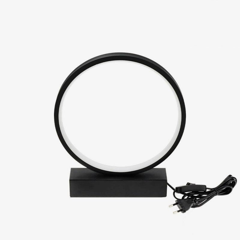 Crna stolna LED svjetiljka 7W 3000K