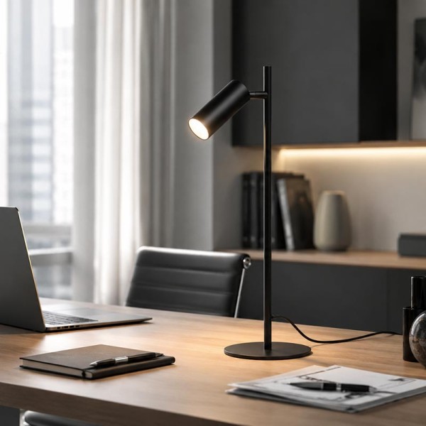 Crna stolna LED svjetiljka Tapio 4.5W 3000K Crna stolna LED svjetiljka Tapio 4.5W 3000K