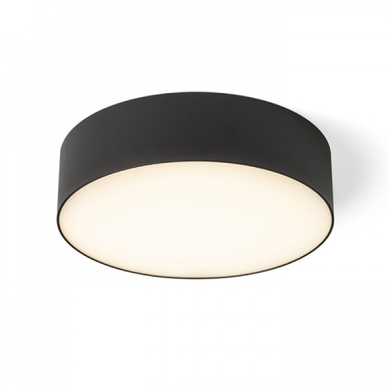 Crna stropna nadgradna svjetiljka Larisa R30 CCT 230V 30W 2250 lm