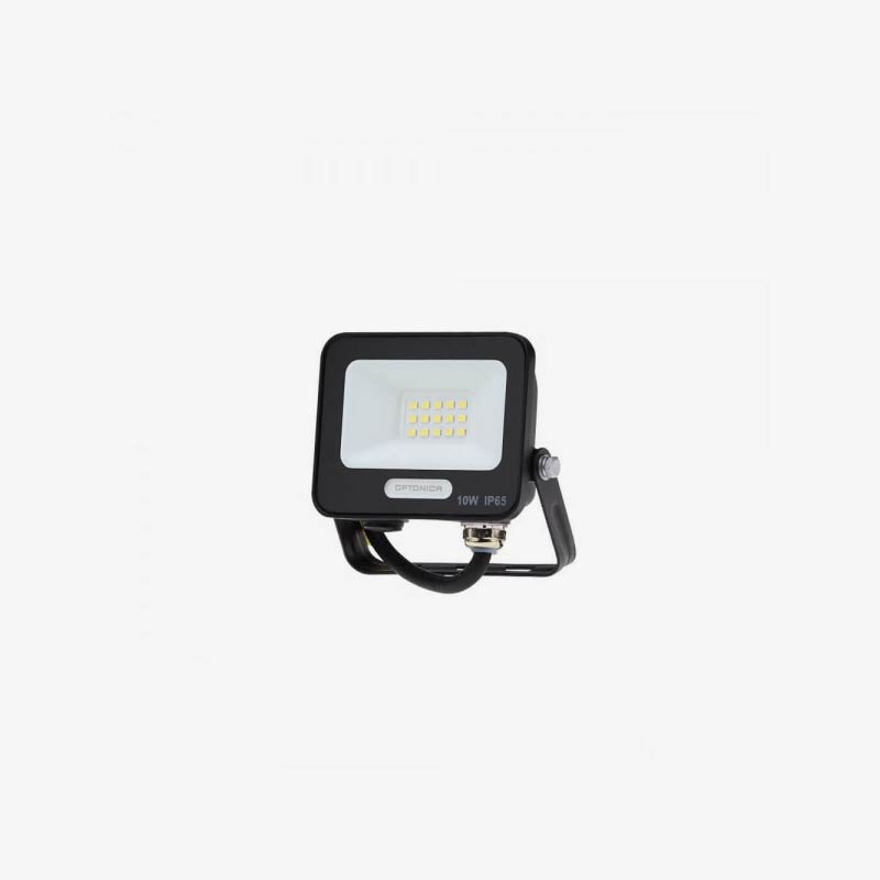 Crni LED reflektor 10W 900 lm AC 180-265V 120° IP65