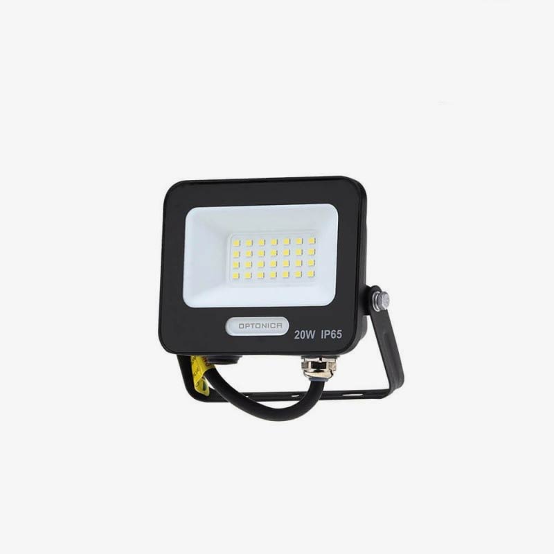 Crni LED reflektor 20W 1800 lm AC 220-240V 120° IP65