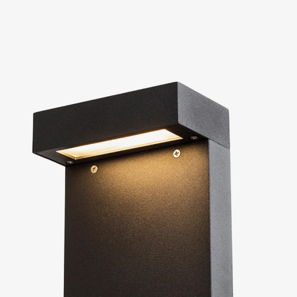Crni rasvjetni LED stup Gardien 65 cm 10W IP54