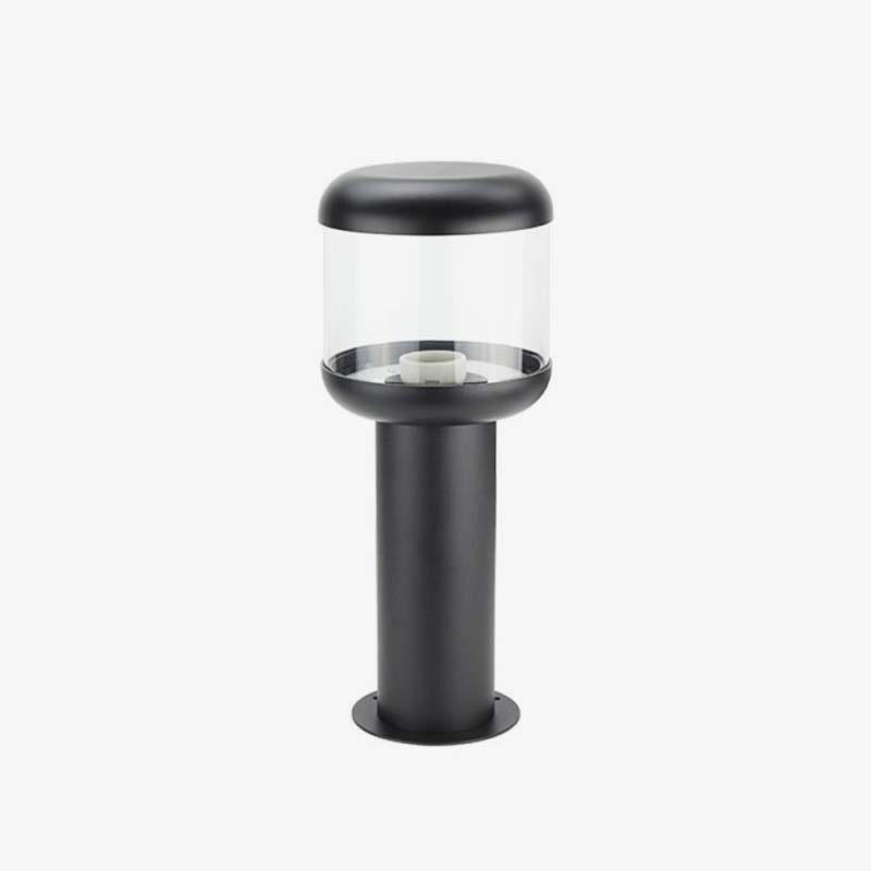 Crni rasvjetni stup 35 cm E27 IP54
