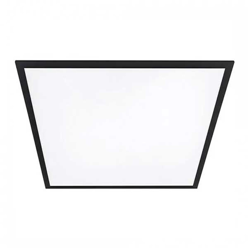 Crni ugradbeni LED panel 595x595 40W 230V 4000K CRI >80 100lm/w 4000lm IP20 Samsung Chip