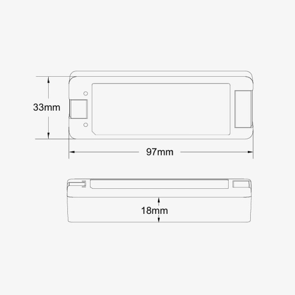 Daljinski kontroler za jednobojne LED trake 5-36V - Komplet Daljinski kontroler za jednobojne LED trake 5-36V - Komplet