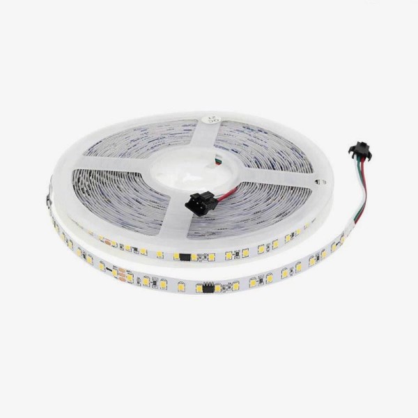 Digitalna LED traka s efektom Running Water 24V 10 W/m 120 SMD/m IP20 - Kolut 10 metara Digitalna LED traka s efektom Running Water 24V 10 W/m 120 SMD/m IP20 - Kolut 10 metara